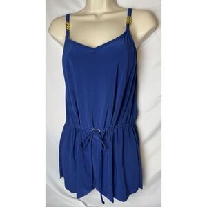 Beyond Control Women's Swimwear Resort Beach Blouson Romper Cover-Up NWT Sz 6